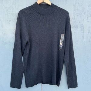 Perry Ellis Charcoal Turtleneck Sweater